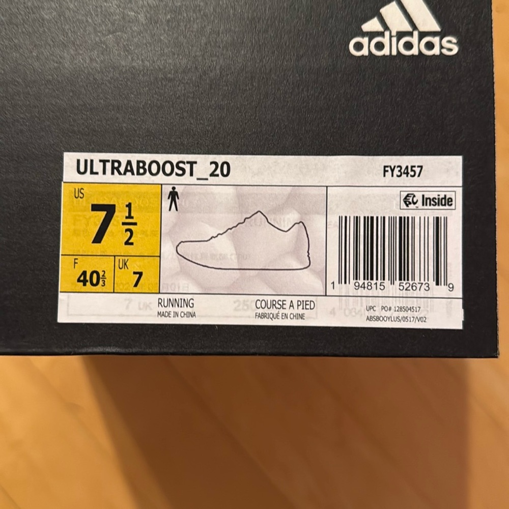 New adidas Ultraboost men’s 7.5